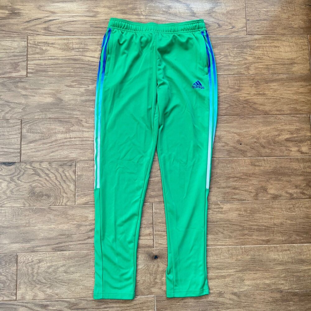 Adidas Primegreen Tiro Fading Pants Kids Unisex Size 15-16Y Vivid Green